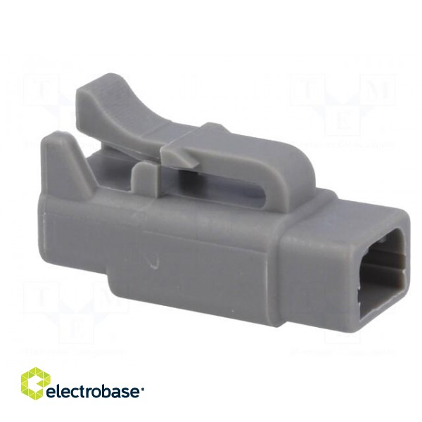 Connector: wire-wire | ATM | plug | female | PIN: 2 | IP67 | Locking: latch image 8