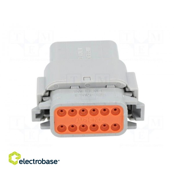 Connector: wire-wire | ATM | plug | male + female | Size: 20 | PIN: 12 image 5