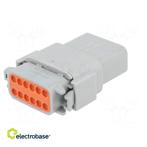 Connector: wire-wire | ATM | plug | male + female | Size: 20 | PIN: 12 image 6