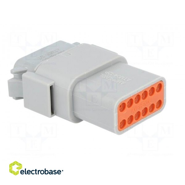 Connector: wire-wire | ATM | plug | male + female | Size: 20 | PIN: 12 image 8