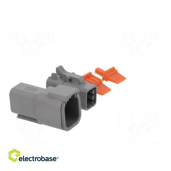 Connector: wire-wire | ATM | plug | male + female | Size: 20 | PIN: 6 image 8