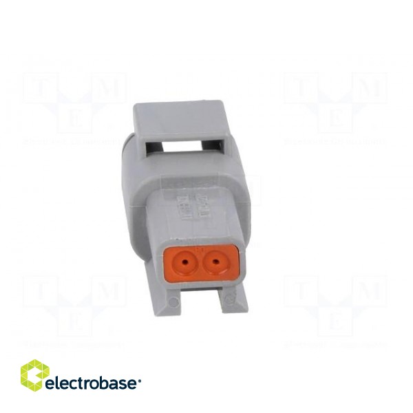 Connector: wire-wire | ATM | plug | male | PIN: 2 | IP67 | Locking: latch paveikslėlis 5