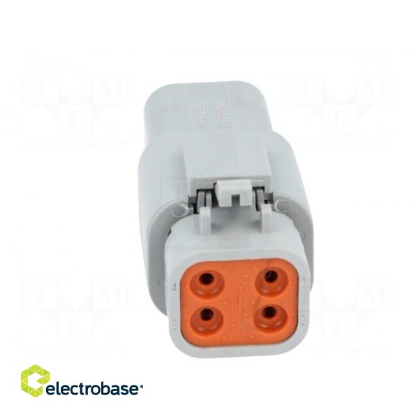 Connector: wire-wire | ATP | plug | male + female | Size: 12 | PIN: 4 фото 5