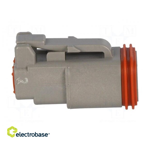 Connector: wire-wire | DT | female | plug | for cable | PIN: 2 | grey | IP68 paveikslėlis 7