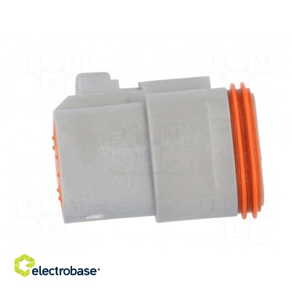 Connector: wire-wire | plug | female | DT | for cable | PIN: 3 | crimped image 7