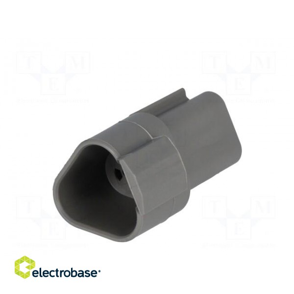Connector: wire-wire | DT | plug | male | PIN: 3 | IP68 | Locking: latch paveikslėlis 2