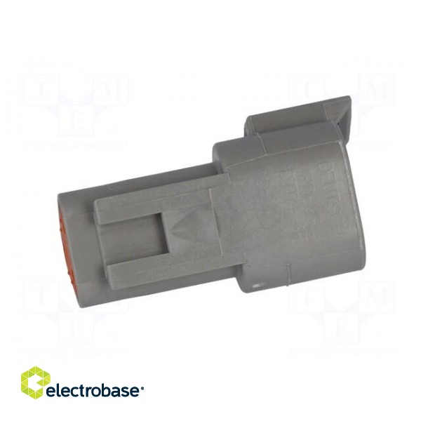 Connector: wire-wire | DT | plug | male | PIN: 3 | IP68 | Locking: latch paveikslėlis 7