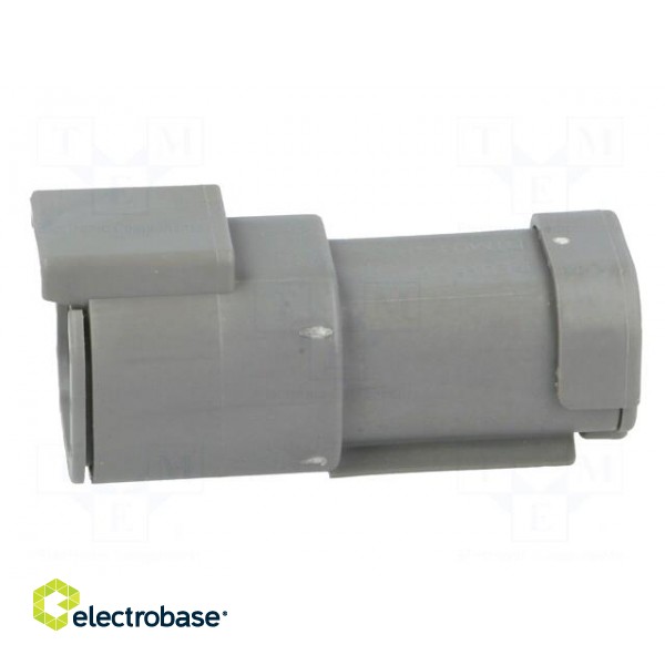 Connector: wire-wire | DTM | plug | male | PIN: 4 | IP68 | Locking: latch image 3