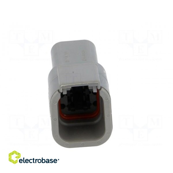 Connector: wire-wire | DTM | plug | male | PIN: 6 | IP68 | Locking: latch image 9