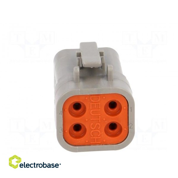 Connector: wire-wire | DTP | plug | female | Size: 12 | 2÷4mm2 | PIN: 4 image 5