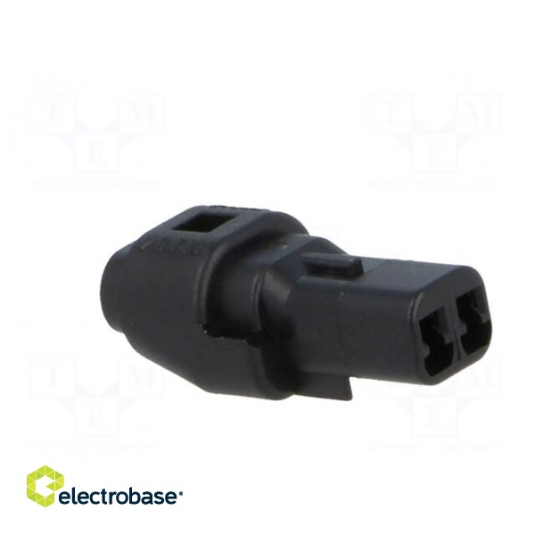 Connector: wire-wire | Mizu-P25 | plug | female | PIN: 2 | IP67 | 4A | 2.5mm paveikslėlis 8