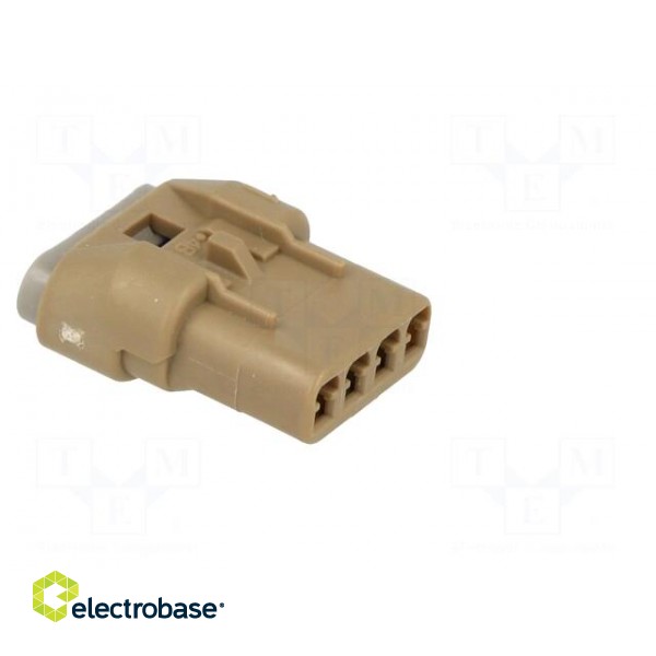 Connector: wire-wire | Mizu-P25 | plug | female | PIN: 4 | IP67 | 4A | 2.5mm image 4
