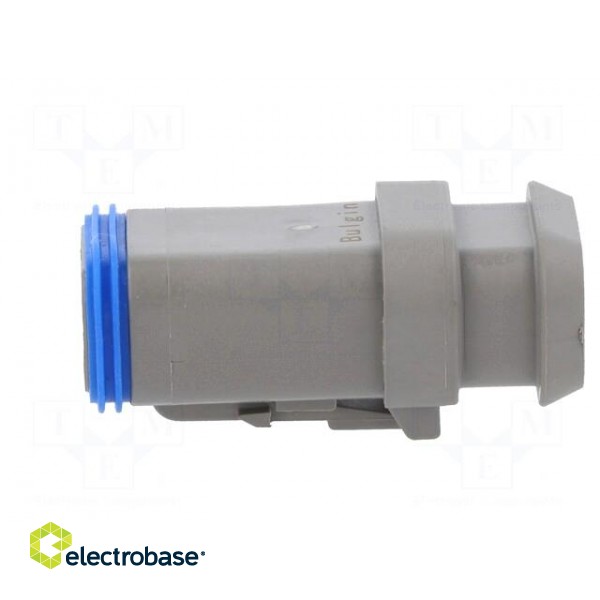 Connector: wire-wire | PX0 | female | plug | for cable | PIN: 4 | grey image 3