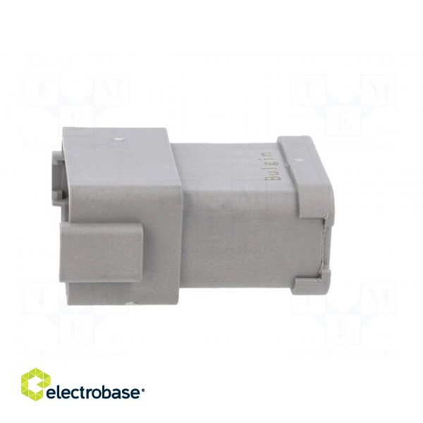 Connector: wire-wire | PX0 | male | plug | for cable | PIN: 12 | grey | IP68 фото 3