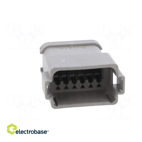 Connector: wire-wire | PX0 | male | plug | for cable | PIN: 12 | grey | IP68 paveikslėlis 9
