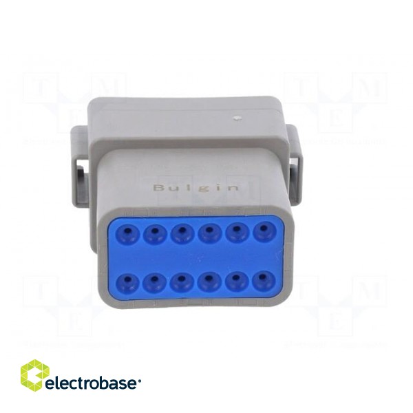 Connector: wire-wire | PX0 | male | plug | for cable | PIN: 12 | grey | IP68 image 5