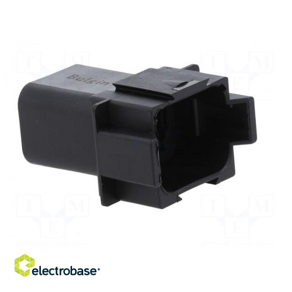 Connector: wire-wire | PX0 | male | plug | for cable | PIN: 8 | black | IP68 image 8