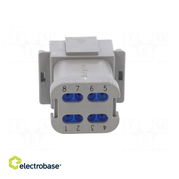 Connector: wire-wire | PX0 | male | plug | for cable | PIN: 8 | grey | IP68 image 5