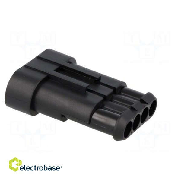 Connector: wire-wire | Superseal 1.5 | plug | male | PIN: 4 | IP67 | 24VDC image 4