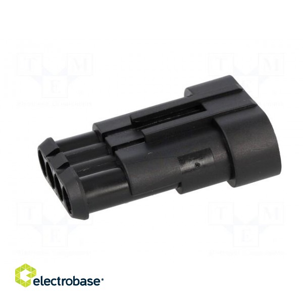 Connector: wire-wire | Superseal 1.5 | plug | male | PIN: 4 | IP67 | 24VDC image 7