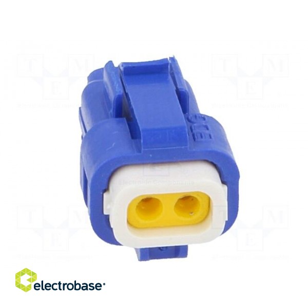Connector: wire-wire/PCB | 565,E-Seal | plug | female | IP67 | blue фото 5