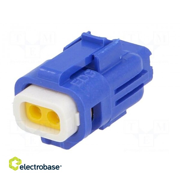 Connector: wire-wire/PCB | 565,E-Seal | plug | female | IP67 | blue image 6