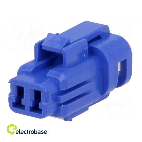 Connector: wire-wire/PCB | 565,E-Seal | plug | female | IP67 | blue image 1