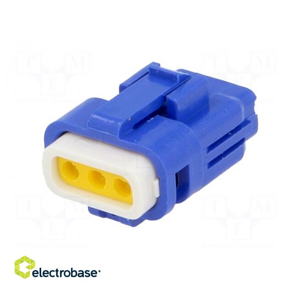 Connector: wire-wire/PCB | 565,E-Seal | plug | female | IP67 | blue paveikslėlis 2