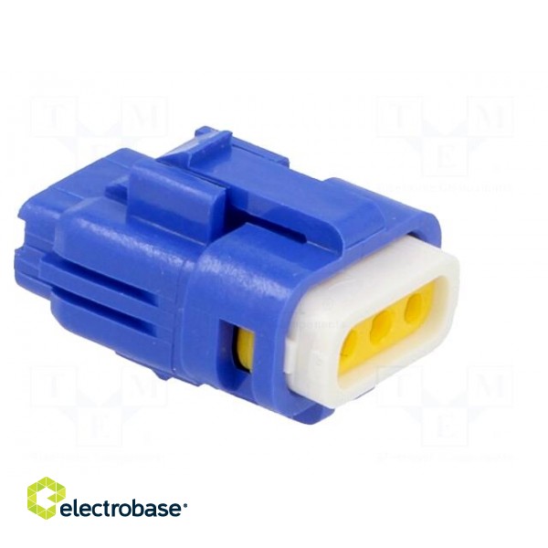 Connector: wire-wire/PCB | 565,E-Seal | plug | female | IP67 | blue paveikslėlis 8
