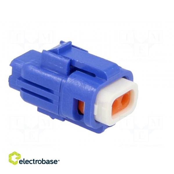 Connector: wire-wire/PCB | 565,E-Seal | plug | female | IP67 | blue image 8
