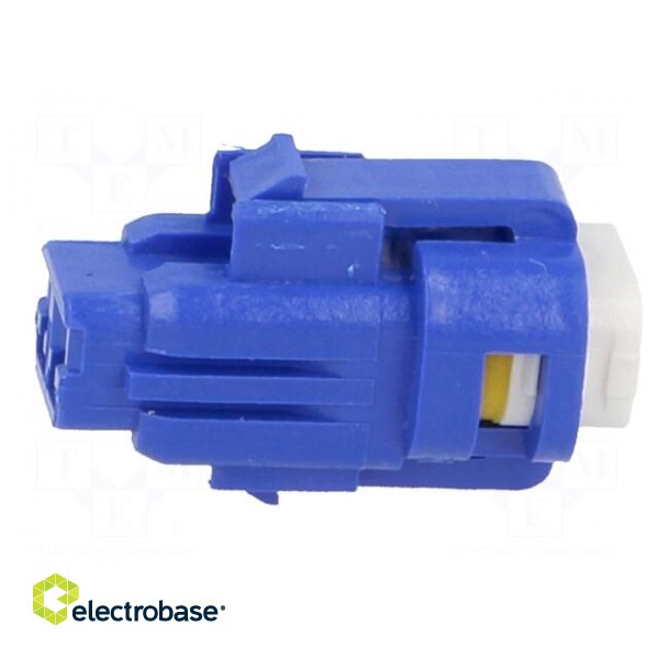 Connector: wire-wire/PCB | 565,E-Seal | plug | female | IP67 | blue фото 3