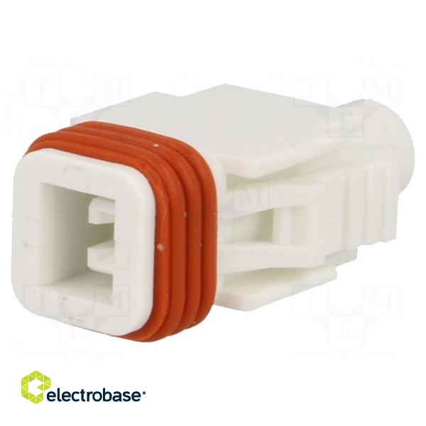 Connector: wire-wire/PCB | 570,E-Seal | plug | female | PIN: 1 | IP67 фото 1