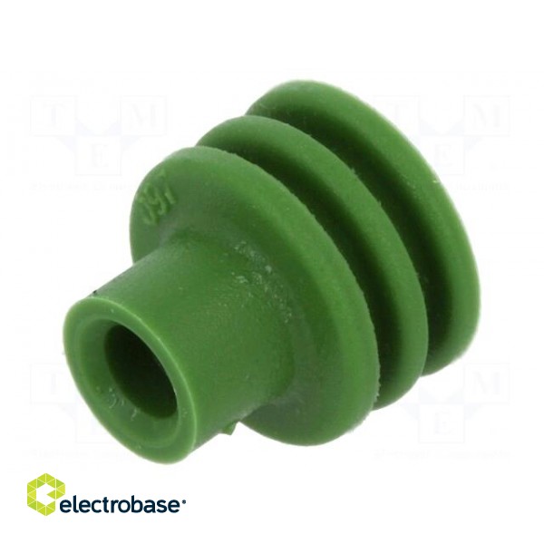 Gasket for wire | Weather Pack | green | 2.03÷2.85mm