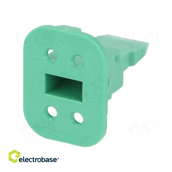 Accessories: secondary lock | DT | female | PIN: 4 | green image 1