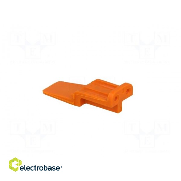 Accessories: secondary lock | DTM | female | PIN: 2 | orange | DTM06-2S image 4