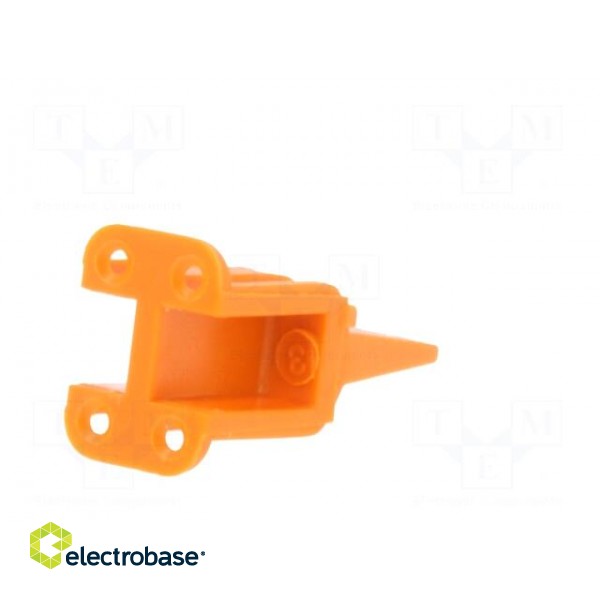Accessories: secondary lock | DTM | female | PIN: 4 | orange image 6