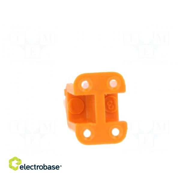 Accessories: secondary lock | DTM | female | PIN: 4 | orange image 5