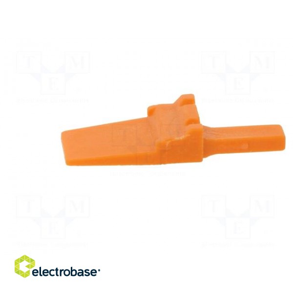 Accessories: secondary lock | DTM | male | PIN: 2 | orange | DTM04-2P image 3