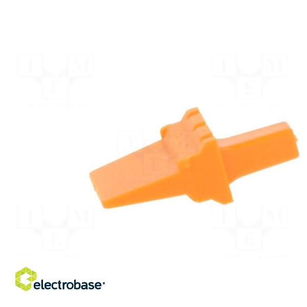 Accessories: secondary lock | DTM | male | PIN: 6 | orange image 3