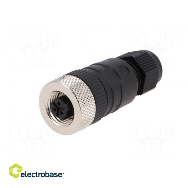 Connector: 1/2"-20 | plug | female | PIN: 3 | 3÷6.5mm | for cable paveikslėlis 2