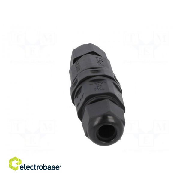 Coupler | Connector: AC supply | 5A | IP67 | 250V | screw terminal фото 5
