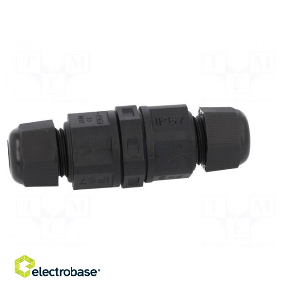 Coupler | Connector: AC supply | 5A | IP67 | 250V | screw terminal image 7