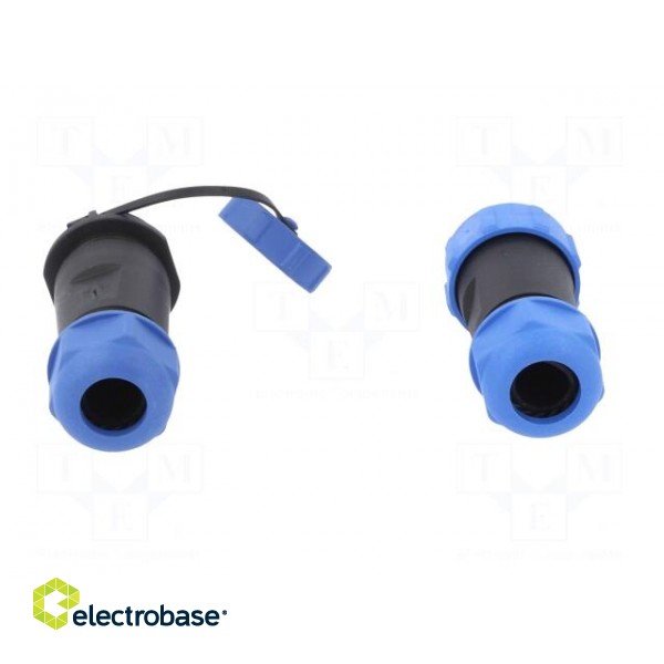 Connector: circular | male + female | PIN: 12 | 3A | IP67 | 500V image 5