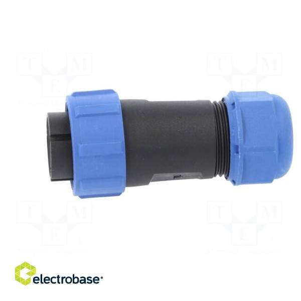 Connector: circular | male + female | PIN: 3 | 3A | IP67 | 500V image 3