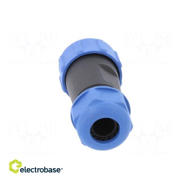 Connector: circular | male + female | PIN: 3 | 3A | IP67 | 500V image 5