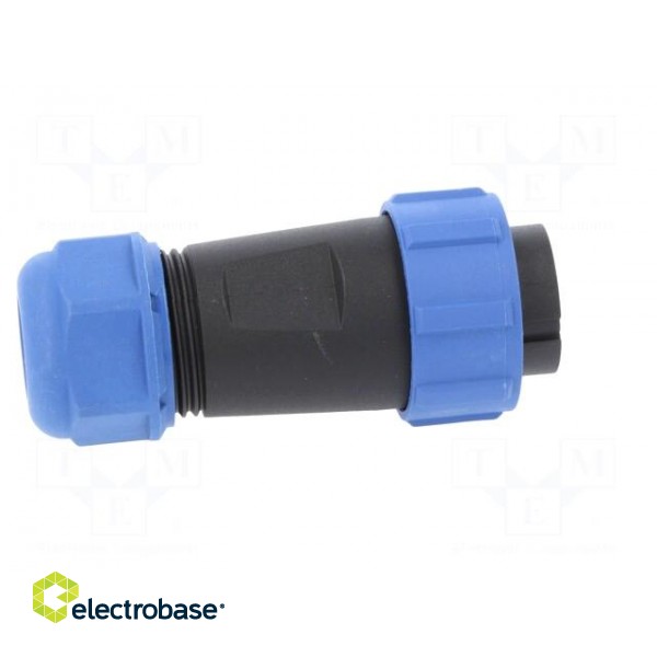 Connector: circular | male + female | PIN: 3 | 3A | IP67 | 500V image 7