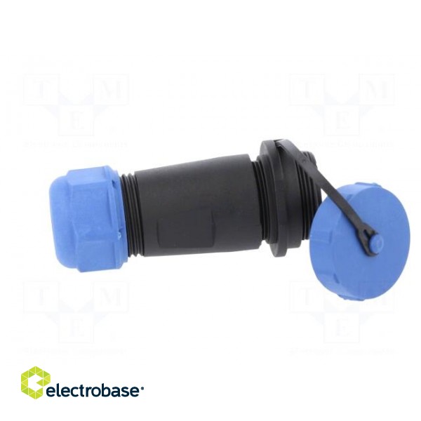 Connector: circular | male + female | PIN: 4 | 3A | IP67 | 500V image 7