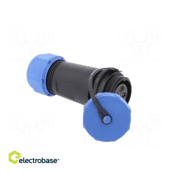 Connector: circular | male + female | PIN: 4 | 3A | IP67 | 500V image 8