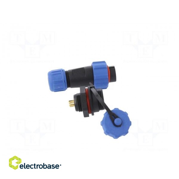 Connector: circular | male + female | PIN: 4 | 5A | IP67 | 500V image 7