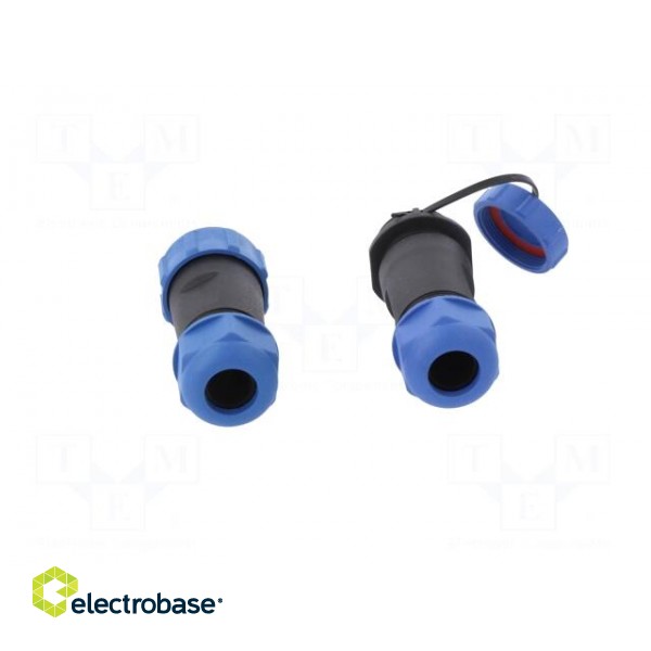 Connector: circular | male + female | PIN: 5 | 3A | IP67 | 500V image 5